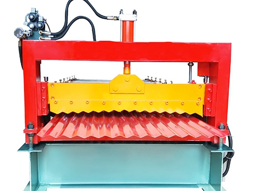 Wavy single tile machine