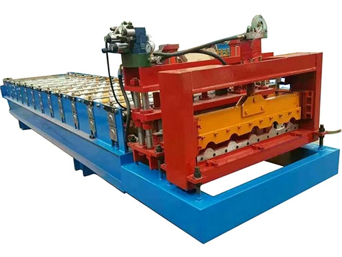 南宁800 type glazed tile roll forming machine