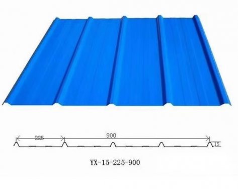 NS-003 Trapezoidal sheet profile drawing