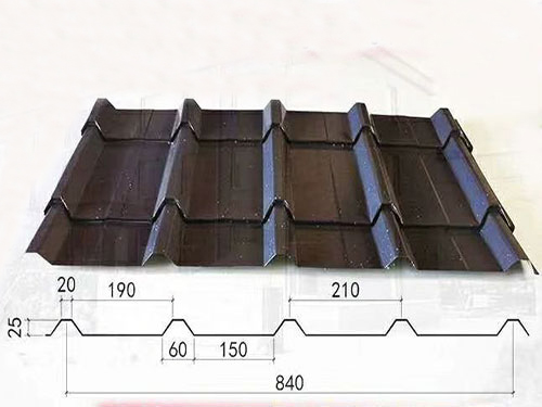 南宁NS-009 25-210-840 glazed tile profile drawing